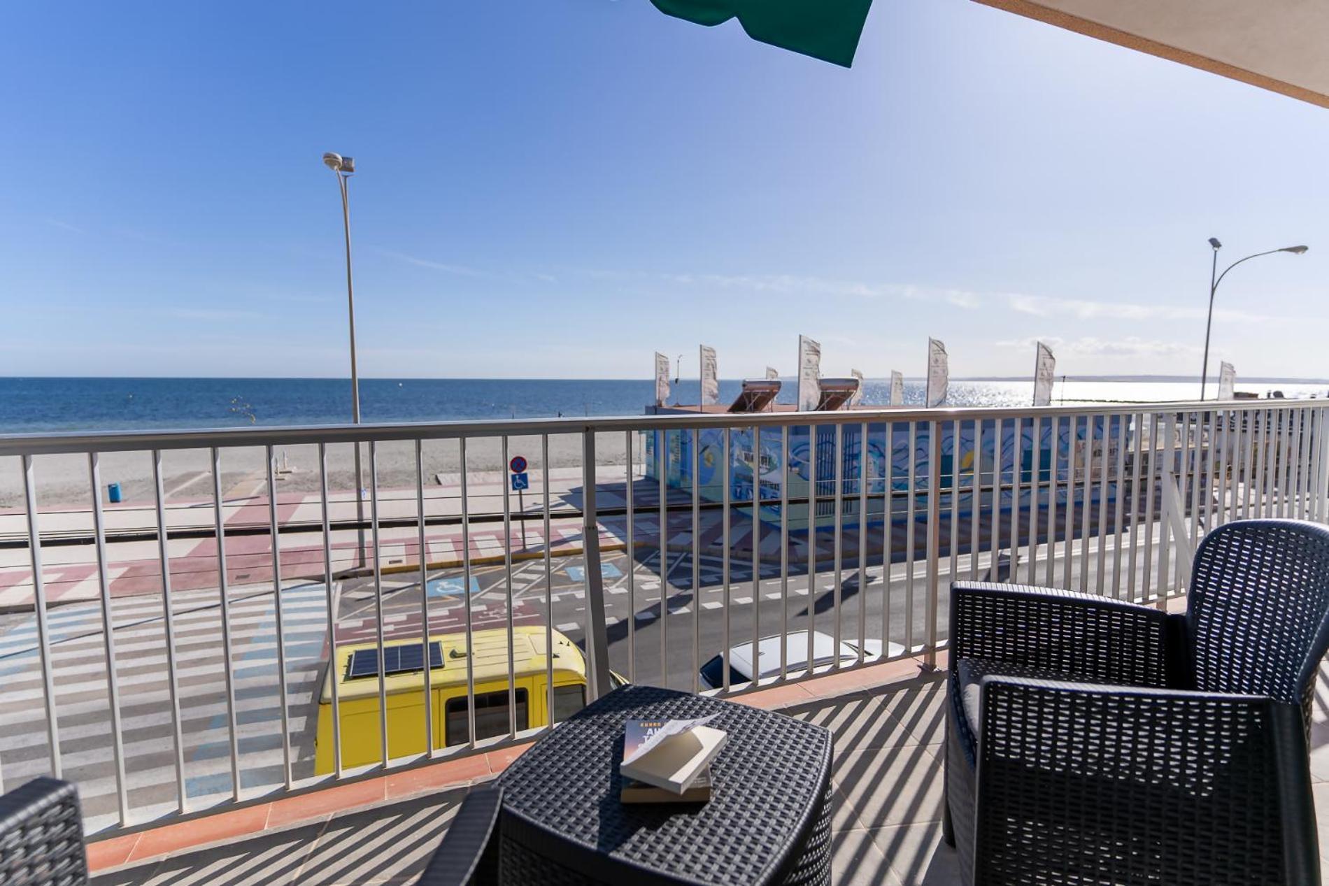 Rentafive Primera Linea Terraza Reformado Santa Pola Exterior foto
